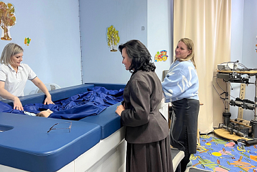 Елена Афанасова посетила реабилитационный центр «Потенциал плюс» 